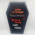 Coffin Letter Board (Customizable Spooky Message Board)