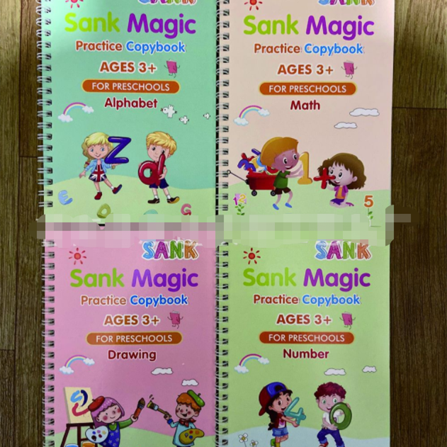 Calligraphy Tracing Stickers - Educational Handwriting Practice Set