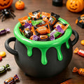 Tarot Hand & Cauldron Candy Bowl (Witchy Halloween Decor)