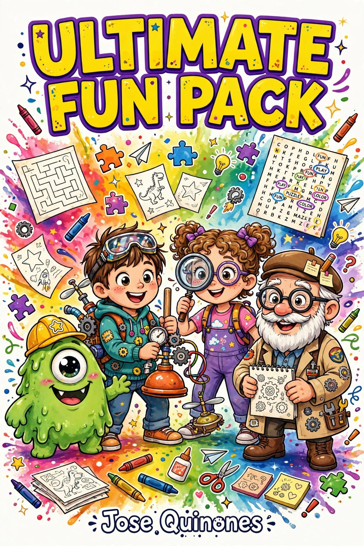Glitch Kids Coloring Book