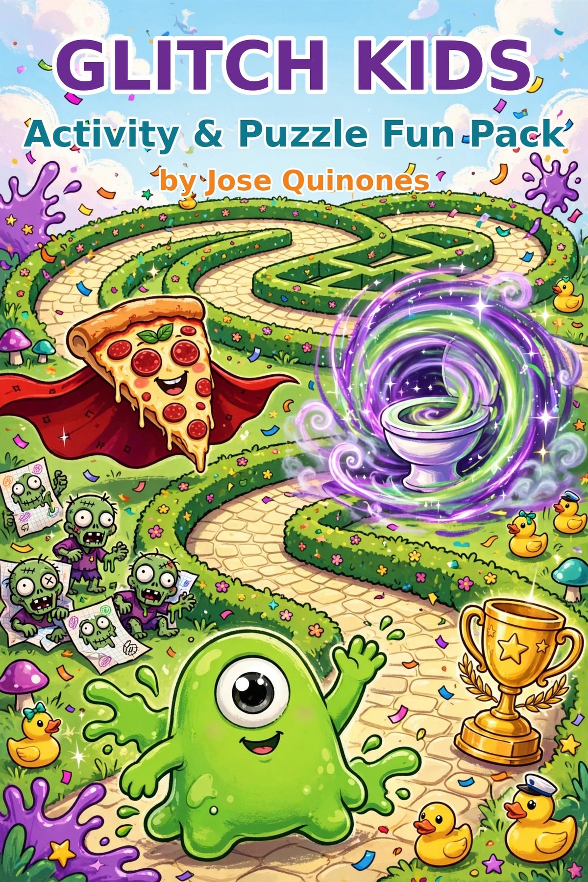 Glitch Kids Activity & Puzzle Fun Pack