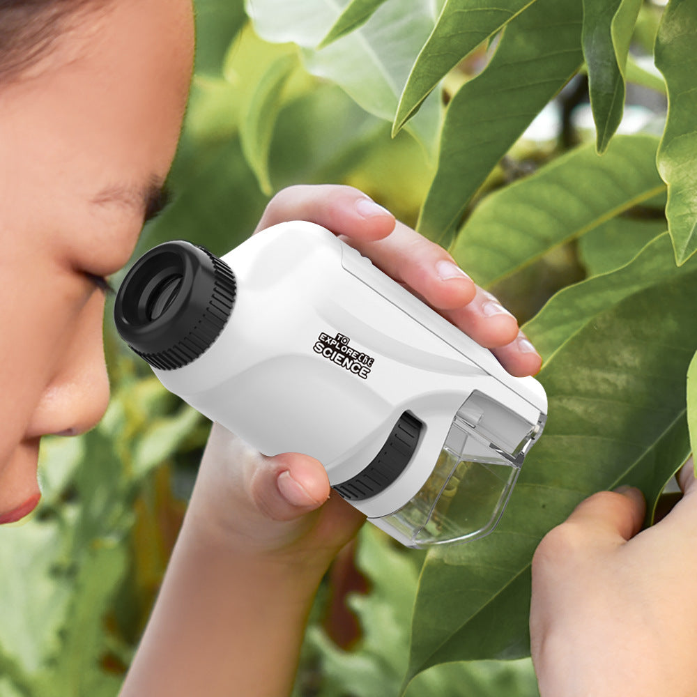 Children's Handheld Microscope - Portable STEM Science Toy